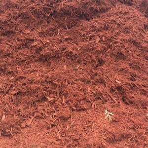 Red Colored Mulch