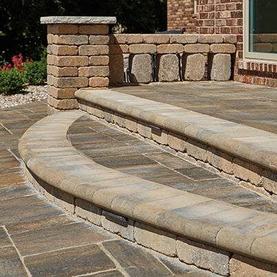 Crest Bullnose Pavers