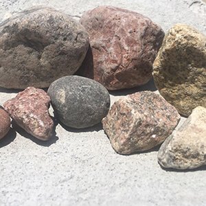 River Rock Size Comparison